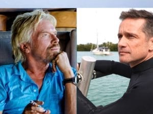 Richard Branson & Fabien Cousteau